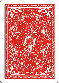 Phoenix karte rdeče-magicaleksandershop